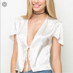 Brandy Melville tie top